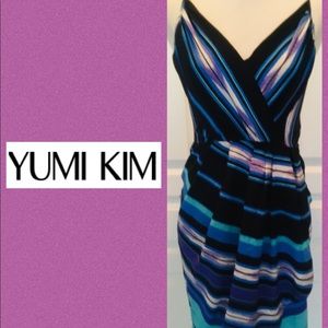 YUMI KIM Silk Print Party Dress XS